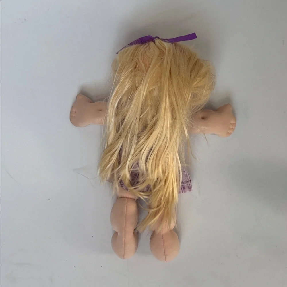 Cabbage Patch Kids Doll with Blonde Hair and Green Eyes w/Freckles
